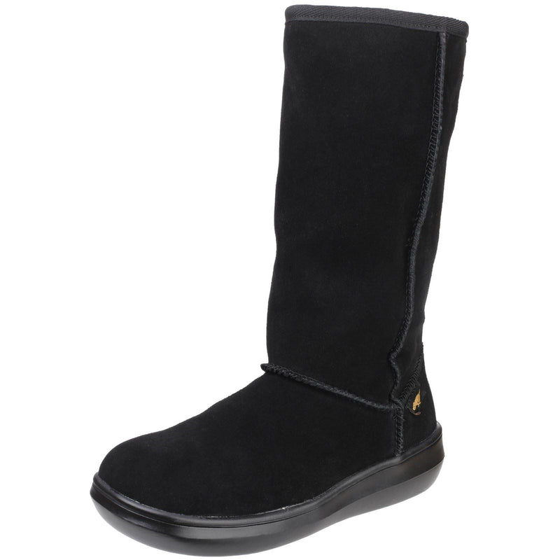 Rocket Dog Sugardaddy Stivali Da Donna In Pelle Scamosciata Neri