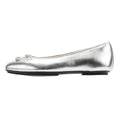 FitFlop Delicato Scarpe Piatte In Pelle Argentata Da Donna