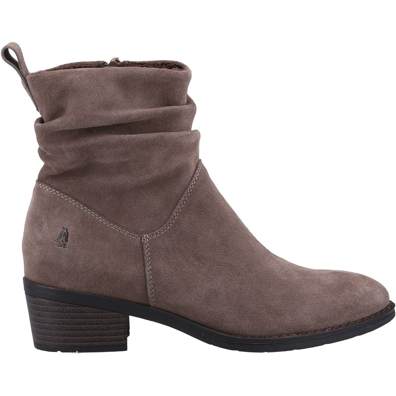 Hush Puppies Iris Stivali Da Donna Color Cammello In Camoscio