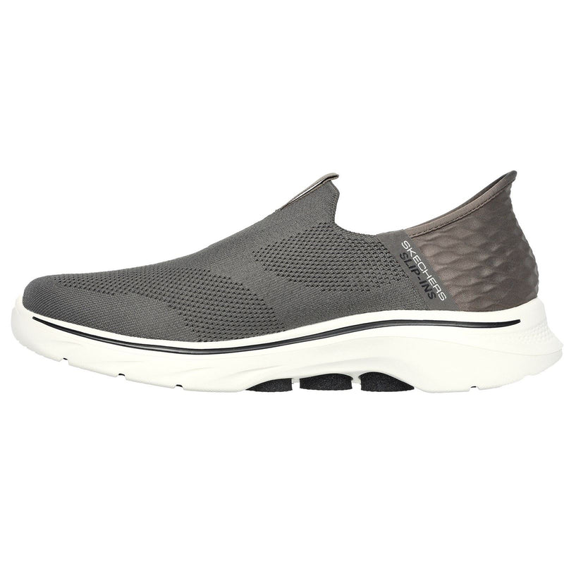Skechers Skechers GO WALK 7 Easy On 2 Scarpe Da Ginnastica Marroni In Mesh Da Uomo