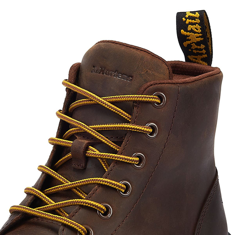 Dr. Martens Stivali Crewson Chukka Crazy Horse Marrone Scuro