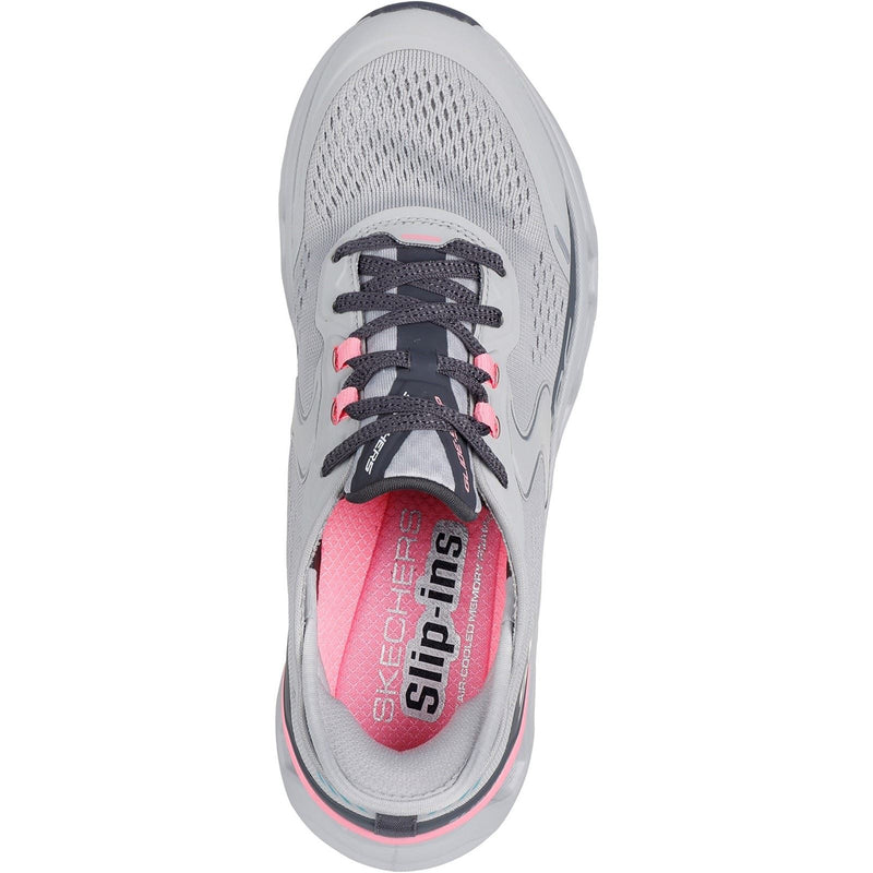 Skechers Glide-Step Altus Sneakers Sintetiche Da Donna Grigie/Rosa