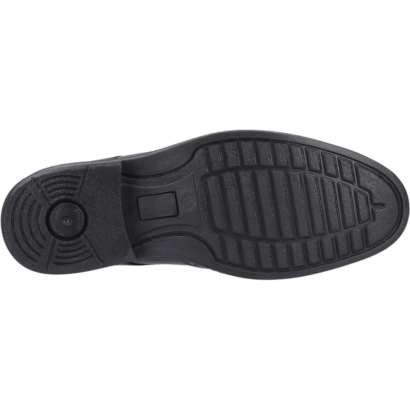 Hush Puppies Nolan Scarpe Nere In Stile Brogue In Pelle Da Uomo