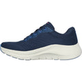 Skechers Arch Fit 2.0 Big League Scarpe Da Ginnastica Donna In Tessuto Blu Scuro/Multicolore