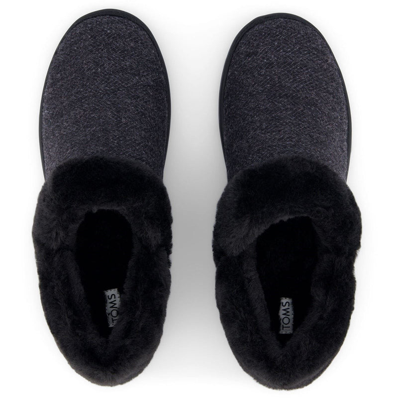 TOMS Oslo Pantofole Nere Da Donna In Poliestere