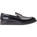 Base London Sid Mocassini Neri In Pelle Da Uomo