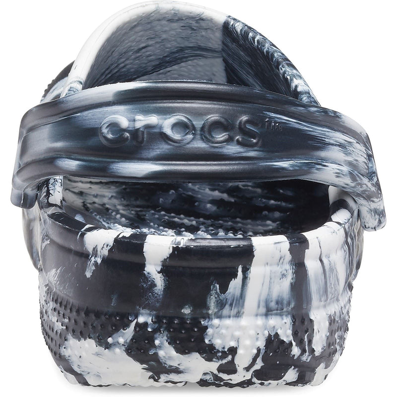 Crocs Marble Zoccoli Bianchi/Neri In Termoplastica