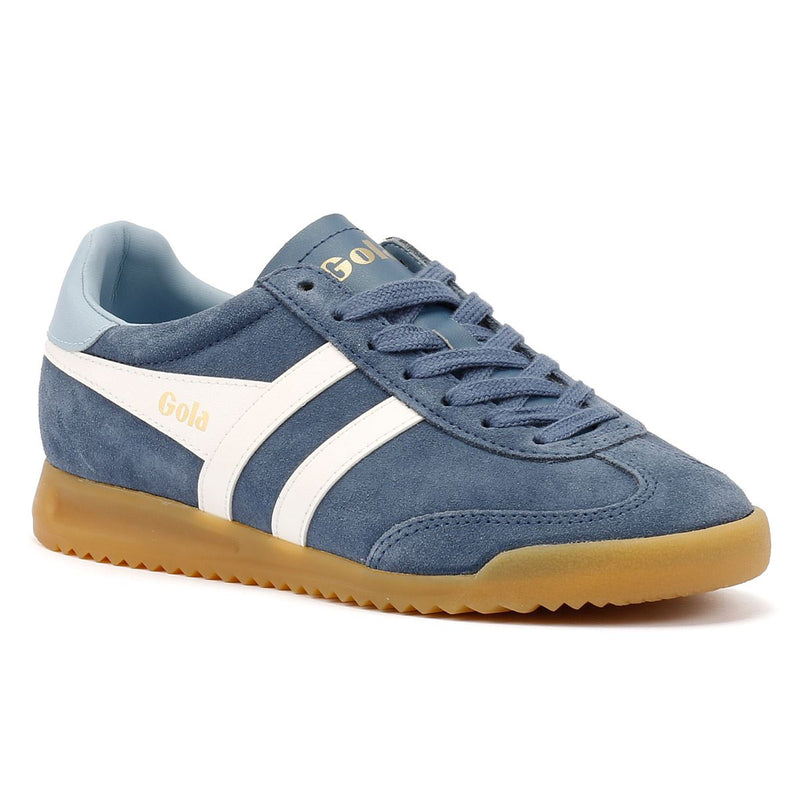 Gola Torpedo Sneakers Blu In Camoscio Da Donna