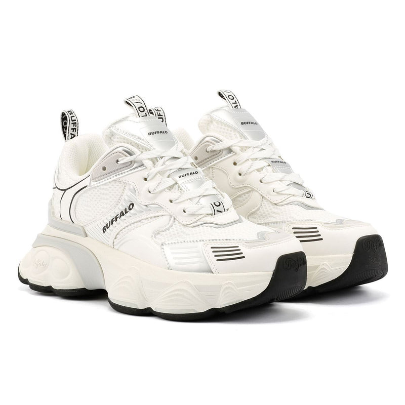 Buffalo Truck Scarpe Da Ginnastica Bianche Da Donna