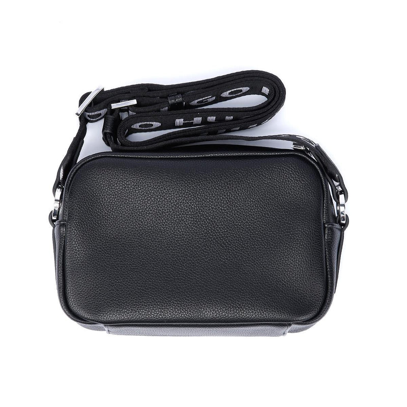 Hugo Bel Borsa A Tracolla Nera In Pvc Da Donna