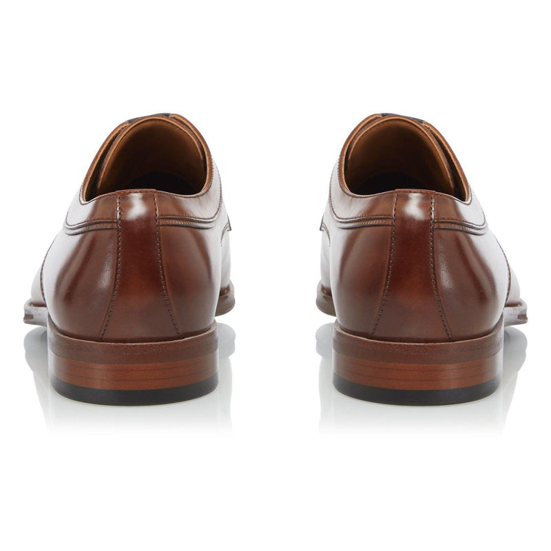Dune Sparrows Scarpe In Pelle Marrone Oxford Da Uomo