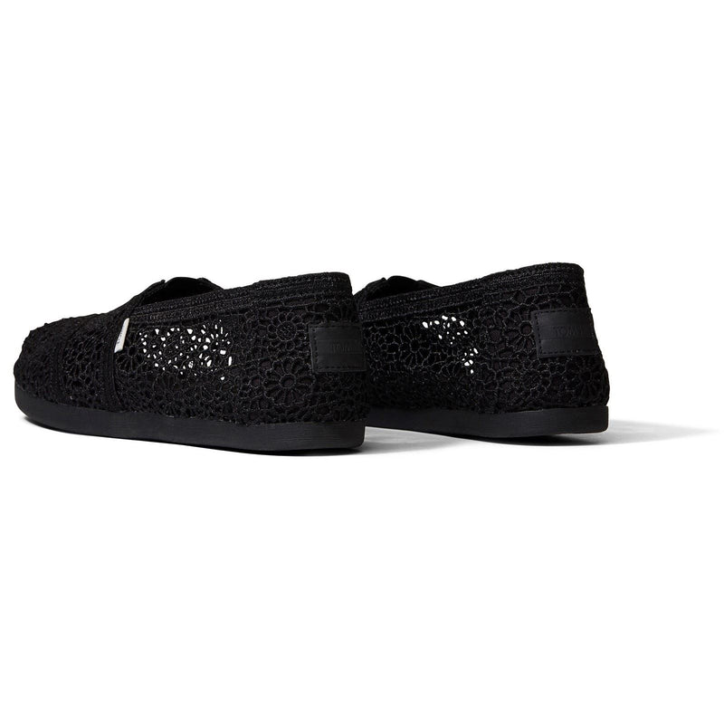 TOMS Alpargata Espadrillas Nere Da Donna In Sintetico