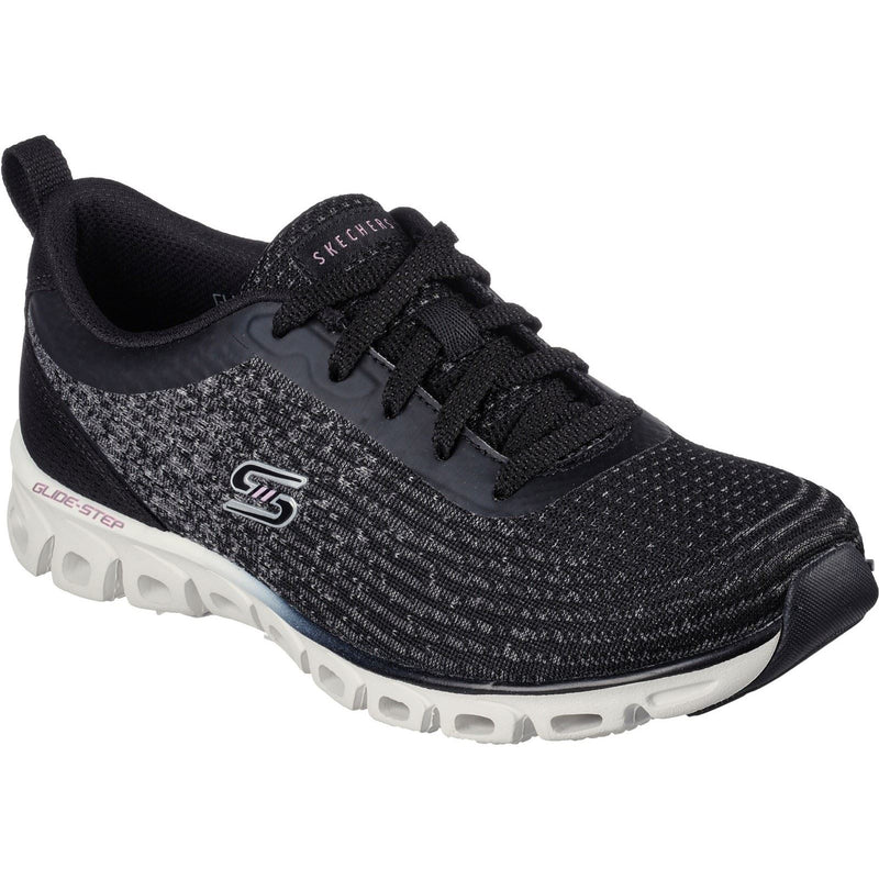 Skechers Glide-Step Head Start Scarpe Da Ginnastica Nere Da Donna