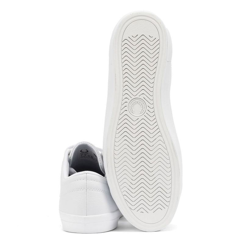 Fred Perry Baseline Sneakers Bianche In Pelle Da Uomo