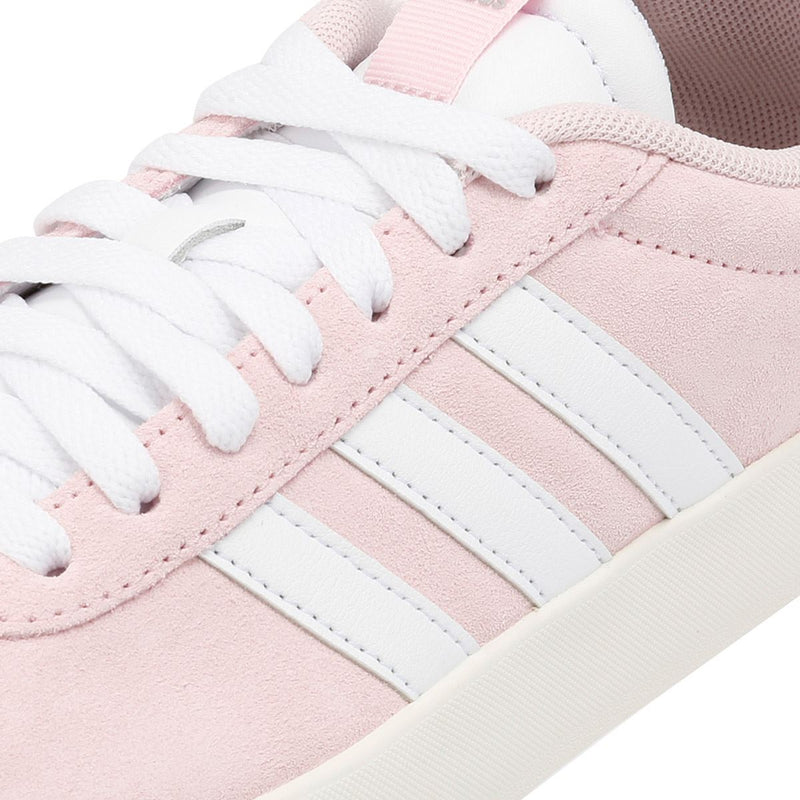 Adidas VL Court 3.0 Scarpe Da Ginnastica Rosa Da Donna In Pelle