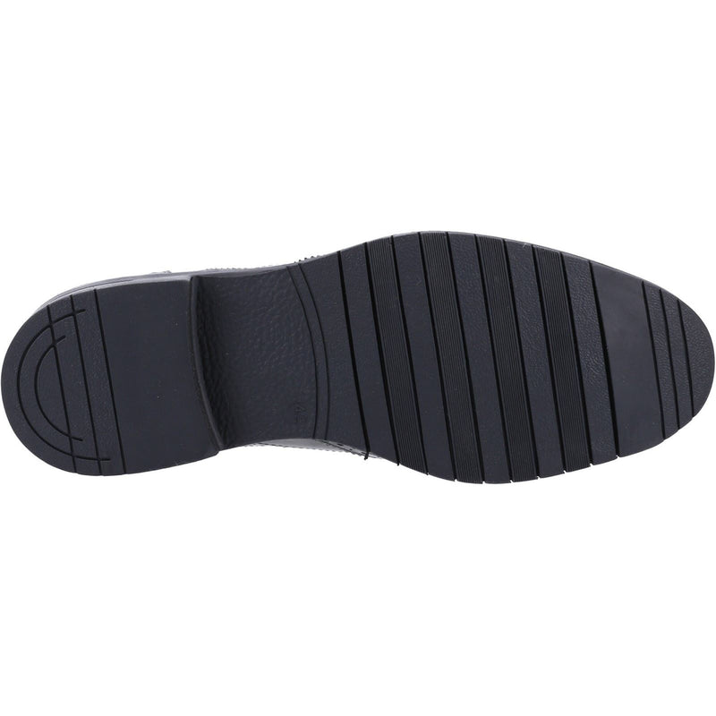 Hush Puppies Santiago Scarpe Stringate In Pelle Da Uomo Nere