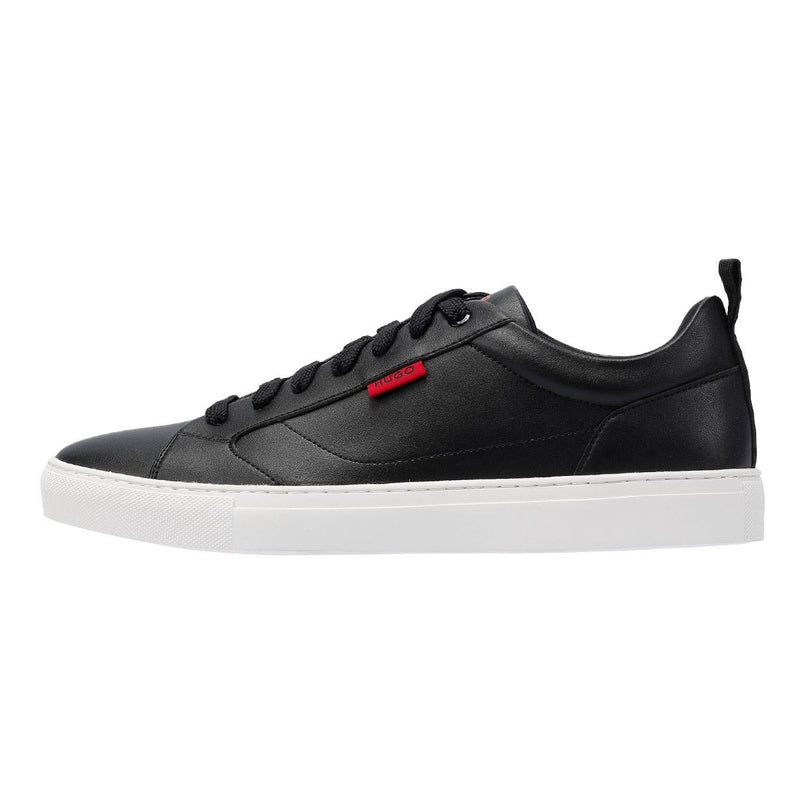 Hugo Morrie Tennis Sneakers Da Uomo Nere In Similpelle