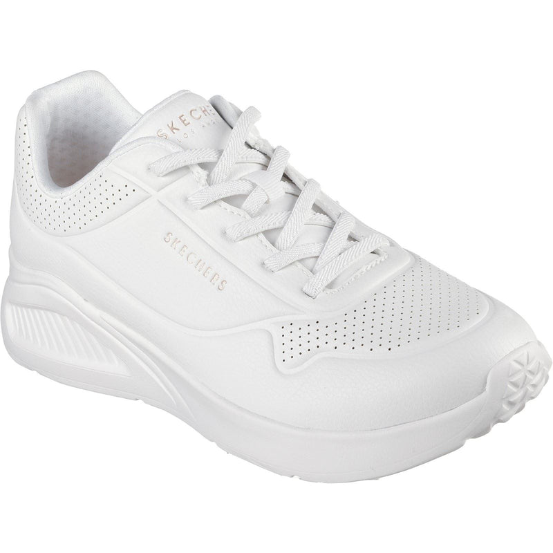 Skechers Uno Lite Lite Work Sneakers Bianche In Sintetico Da Donna