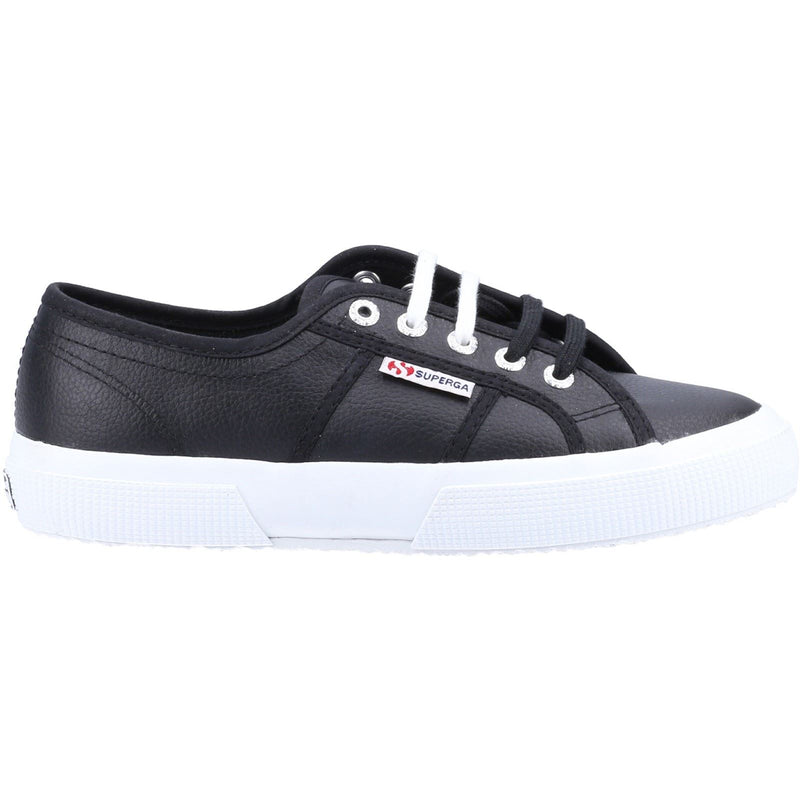 Superga 2750 Sneakers Da Uomo In Pelle Nera/Bianca