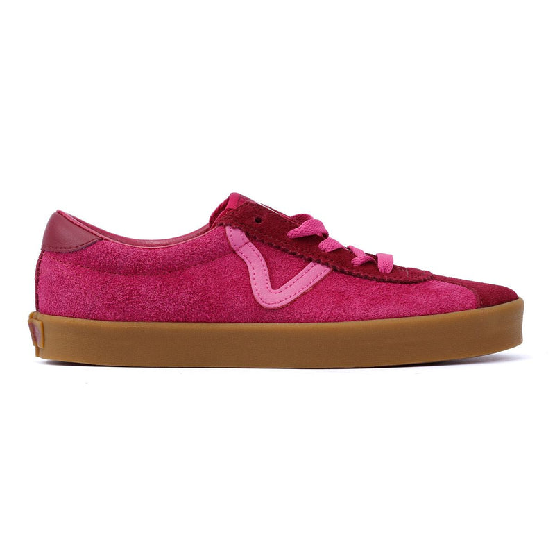 Vans Sport Low Sneakers Da Donna In Pelle Scamosciata Rosa