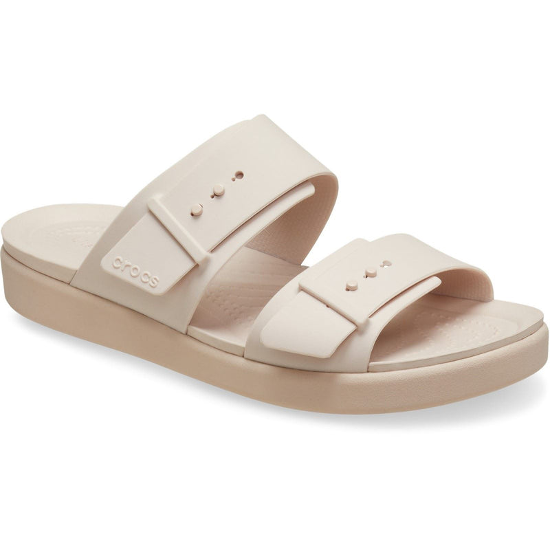 Crocs Brooklyn Buckle Sandali Da Donna In Quarzo