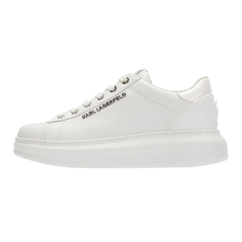 Karl Lagerfeld Kapri NFT Kounter Scarpe Da Ginnastica Bianche In Pelle Da Donna