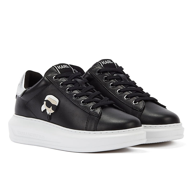 Karl Lagerfeld Kapri Karl Nft Lo Lace Scarpe Da Ginnastica Nere Da Donna