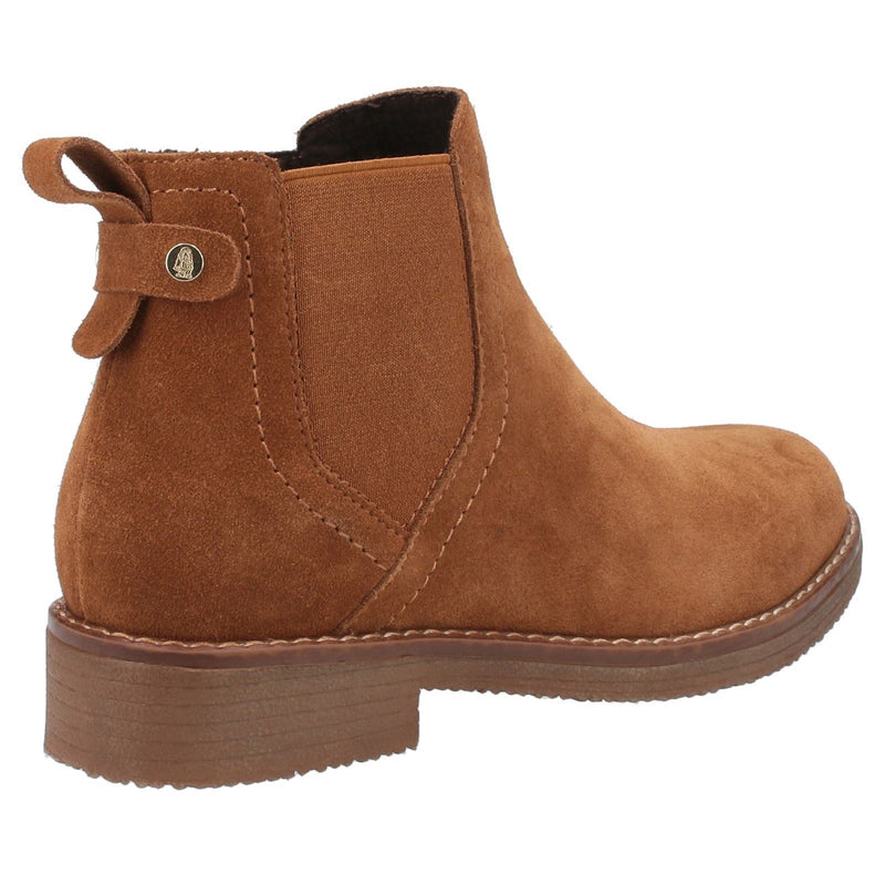 Hush Puppies Maddy Stivali Marroni In Camoscio Da Donna