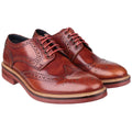 Base London Woburn Scarpe Brogue In Pelle Marrone Da Uomo