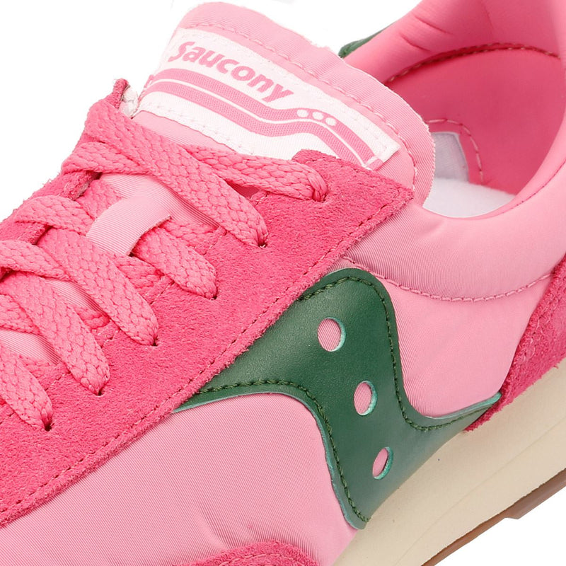 Saucony Trainer 80 Sneakers Rosa In Camoscio
