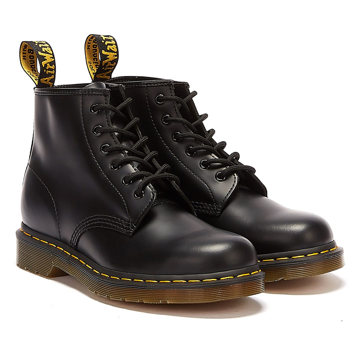 Dr. Martens 101 Pelle liscia Stivali neri