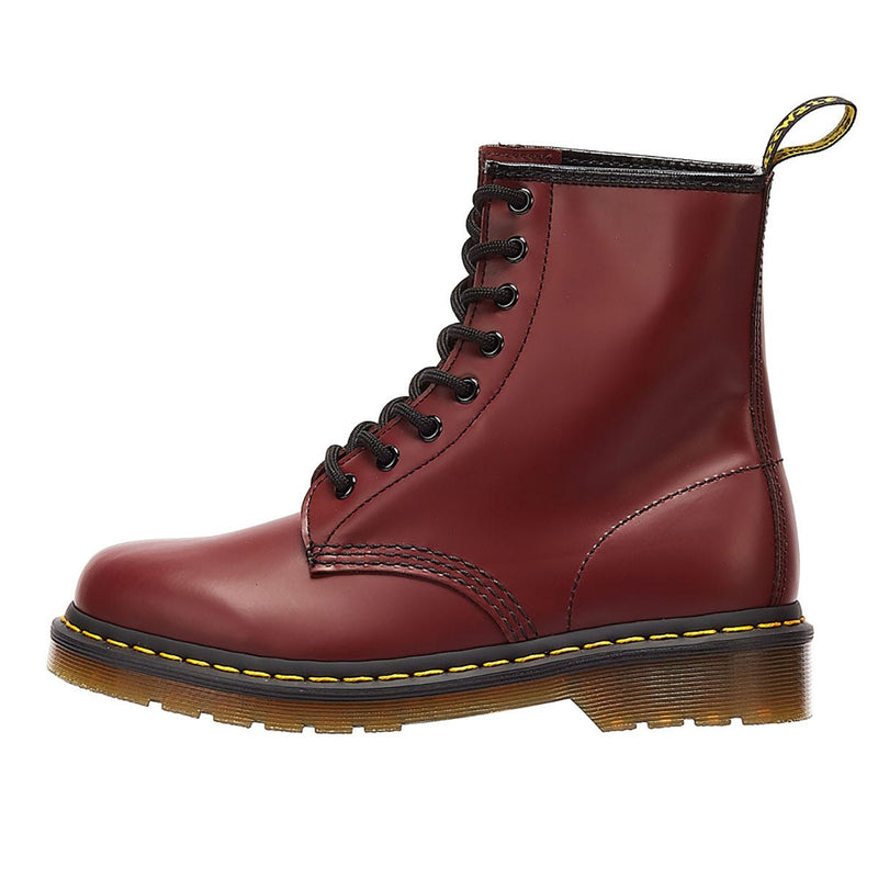 Dr. Martens 1460 Smooth Uomo Stivali in pelle rosso ciliegia