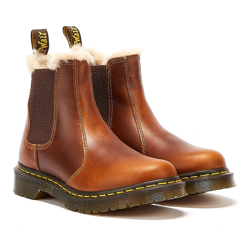 Dr. Martens 2976 Leonore Donna Stivali Marrone Butterscotch