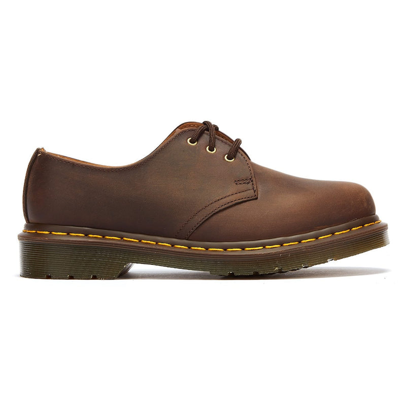 Dr. Martens 1461 Crazy Horse Donna Scarpe in pelle marrone Gaucho