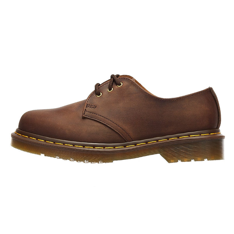 Dr. Martens 1461 Crazy Horse Donna Scarpe in pelle marrone Gaucho