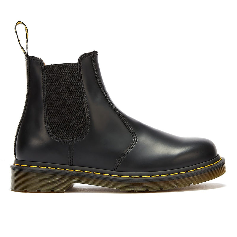 Dr. Martens 2976 Pelle Liscia YS Donna Stivali Neri