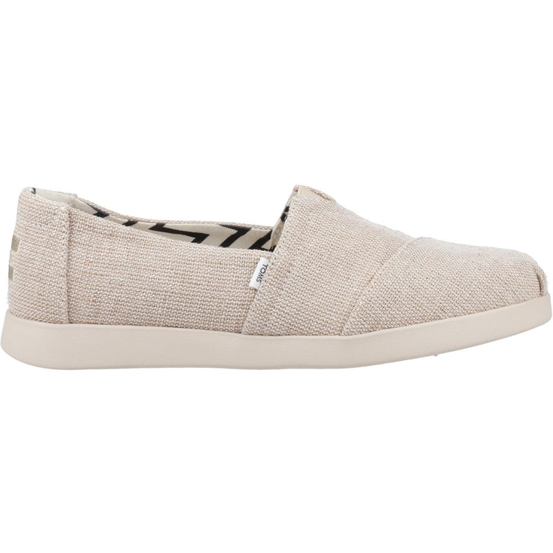 TOMS Alpargata Plus Espadrillas Da Donna In Juta Naturale