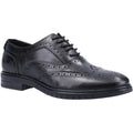 Hush Puppies Santiago Scarpe Stringate In Pelle Da Uomo Nere
