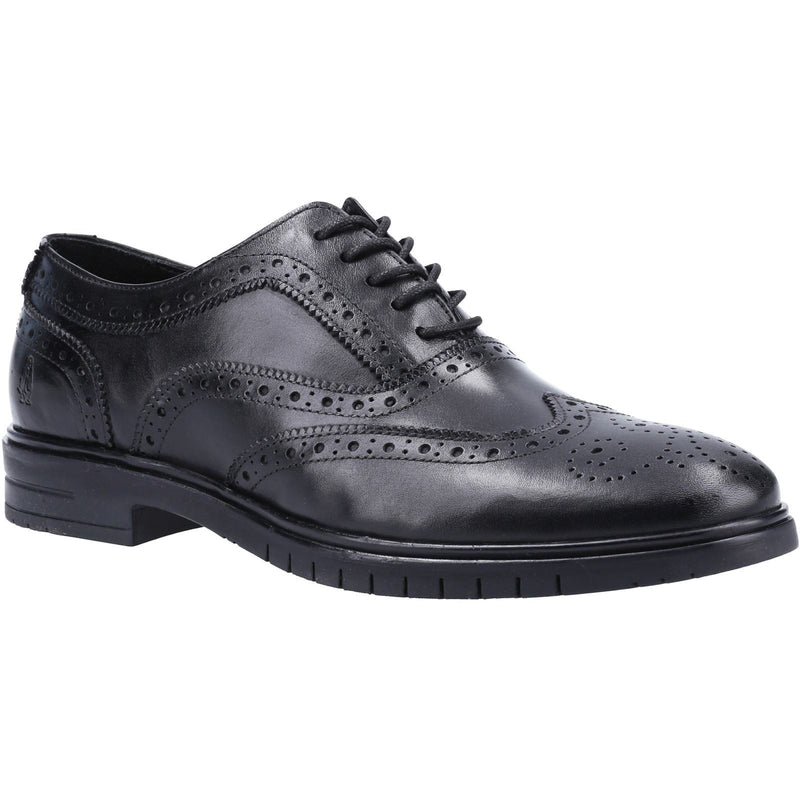Hush Puppies Santiago Scarpe Stringate In Pelle Da Uomo Nere