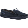 Hush Puppies Ace Pantofole Uomo In Camoscio Blu Scuro.