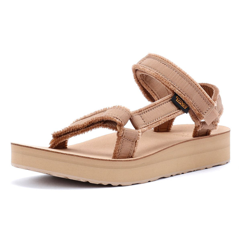 Teva Midform Universal Sandali Beige Da Donna In Tela