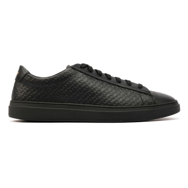 Boss Kieran Tennis Sneakers Da Uomo In Pelle Nera