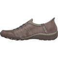 Skechers Breathe-Easy Home-Body Sneakers In Tessuto Dark Taupe Da Donna