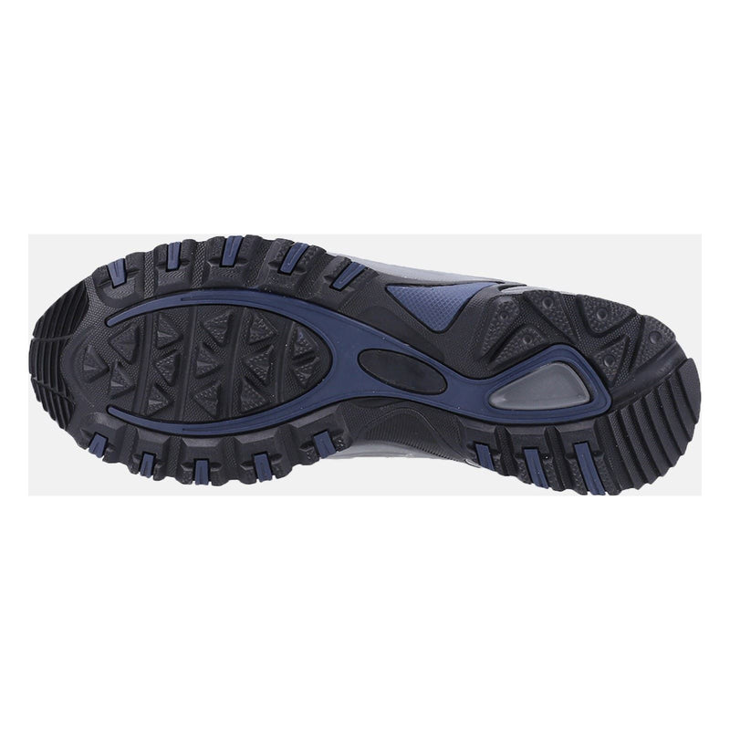 Cotswold Abbeydale Low Stivali Da Trekking In Poliestere Blu/Nero/Grigio Da Uomo