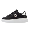 Karl Lagerfeld Kapri Karl Nft Lo Lace Scarpe Da Ginnastica Nere Da Donna