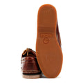 Timberland Classic 2 Eye Scarpe In Pelle Marrone Con Lacci Da Uomo