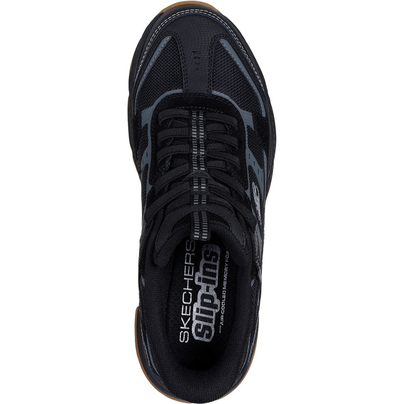 Skechers Vigor AT Scarponi Da Trekking Neri In Pelle Da Uomo