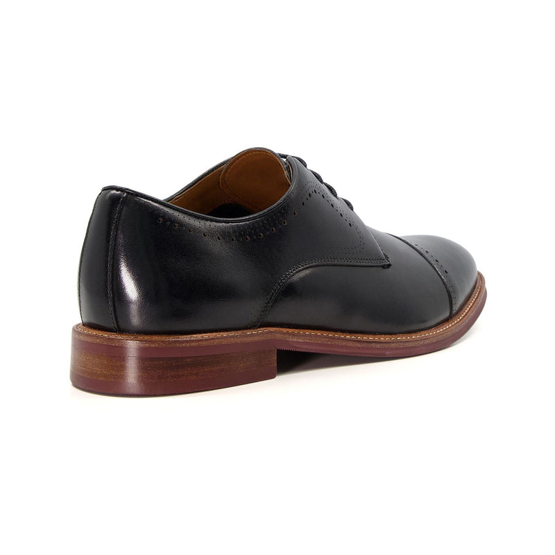 Dune Savion Scarpe Oxford Nere In Pelle Da Uomo