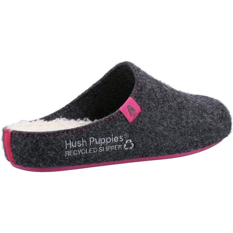 Hush Puppies The Good Pantofole Da Donna Color Carbone.