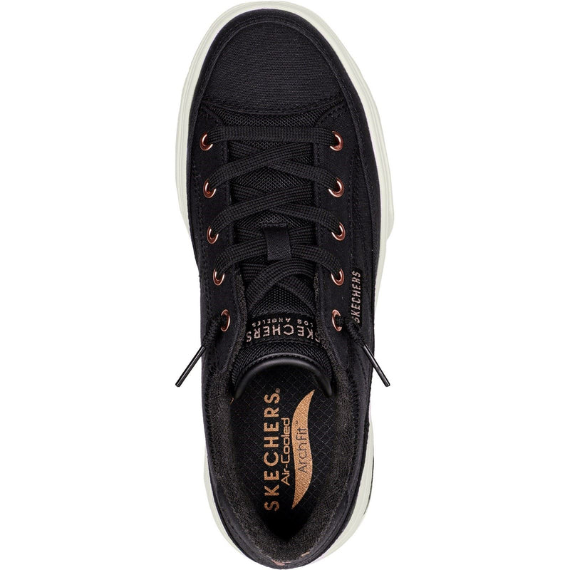 Skechers Arch Fit Arcade Meet Ya There Sneakers Nere Da Donna In Cotone